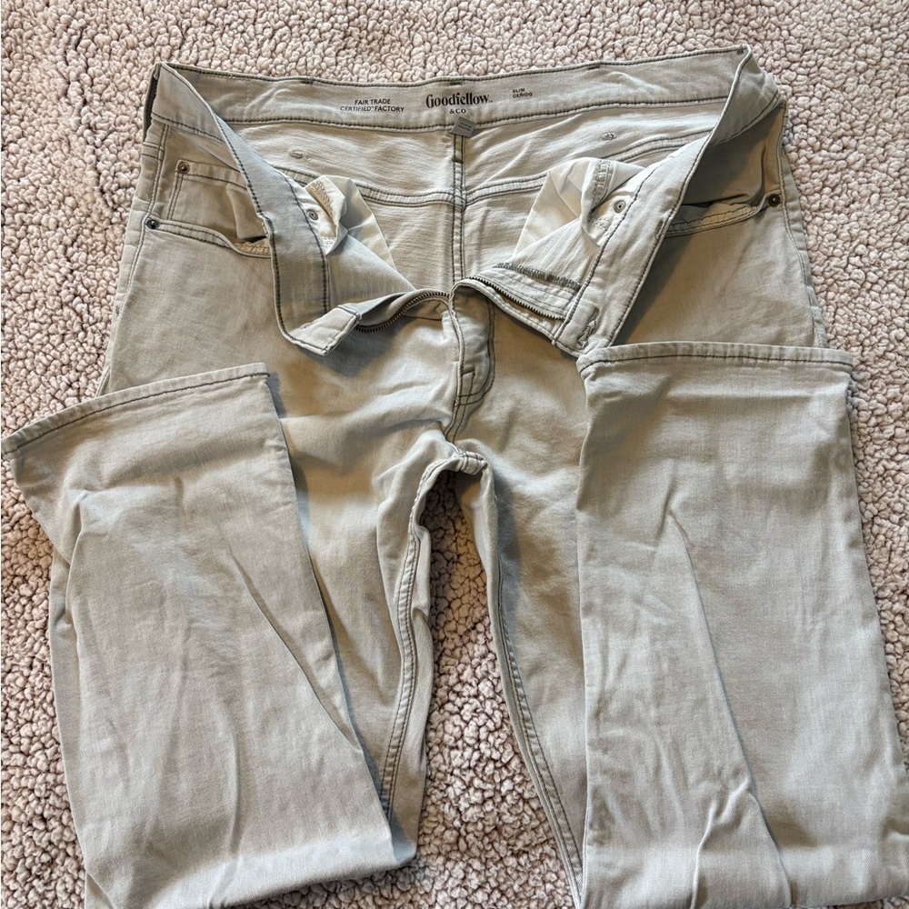 📣‼️ 5 for $50 📣‼️ Goodfellow & Co Men’s Light Gray Skinny Jeans